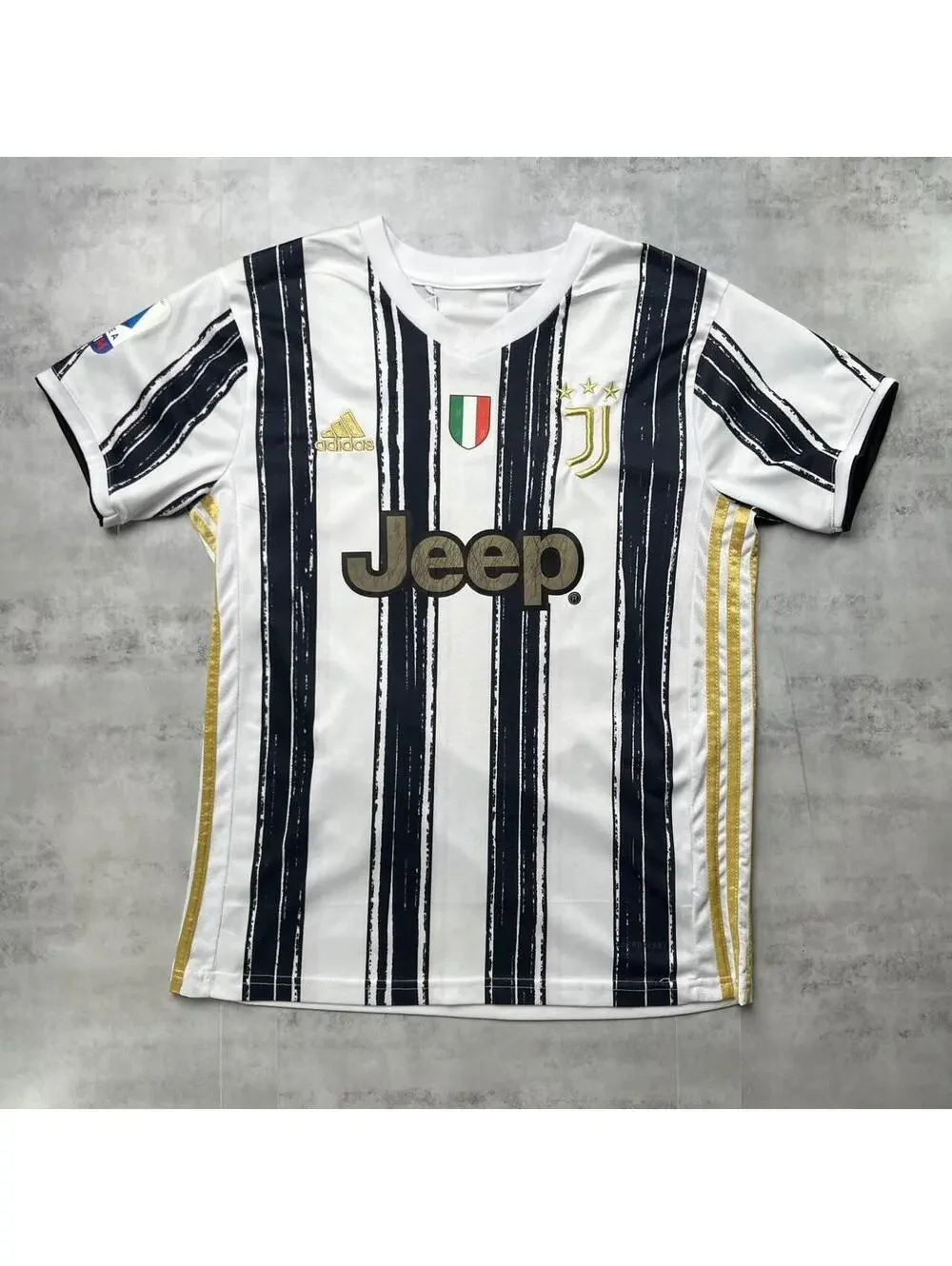 Y2K White Adidas Juventus Ronaldo 2020/21 Soccer Jersey